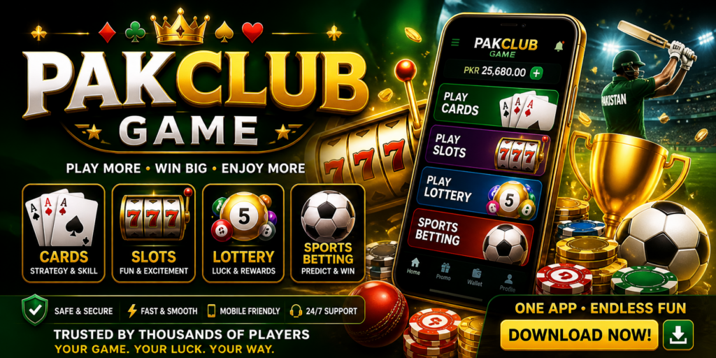 PAKCLUB GAME