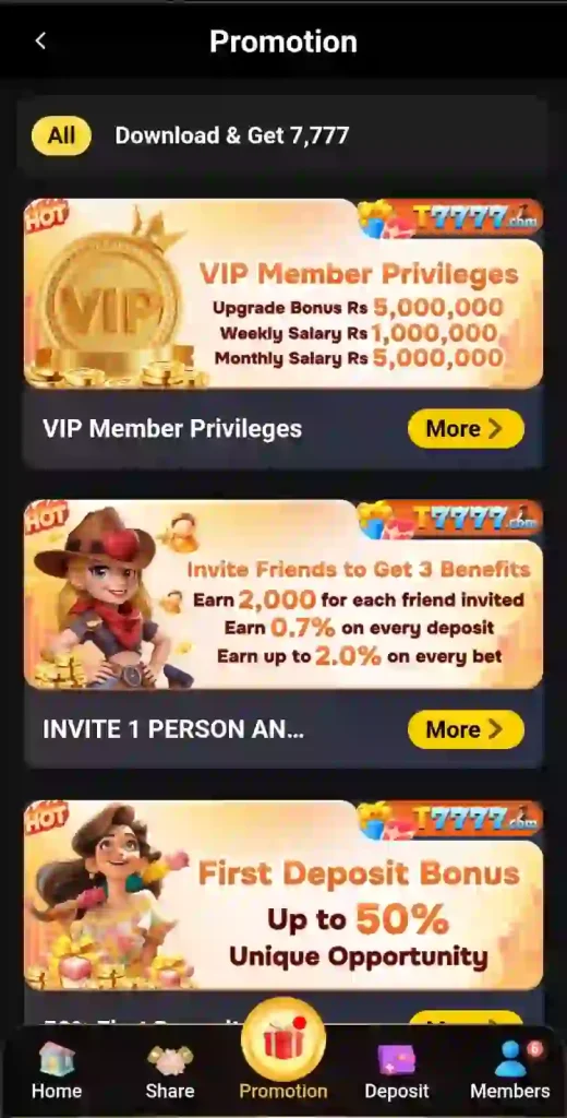 T7777 Game