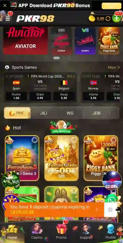PKR98 GAME 